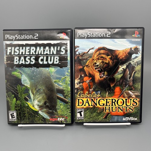 Ps2 game bundle cabelas - game,